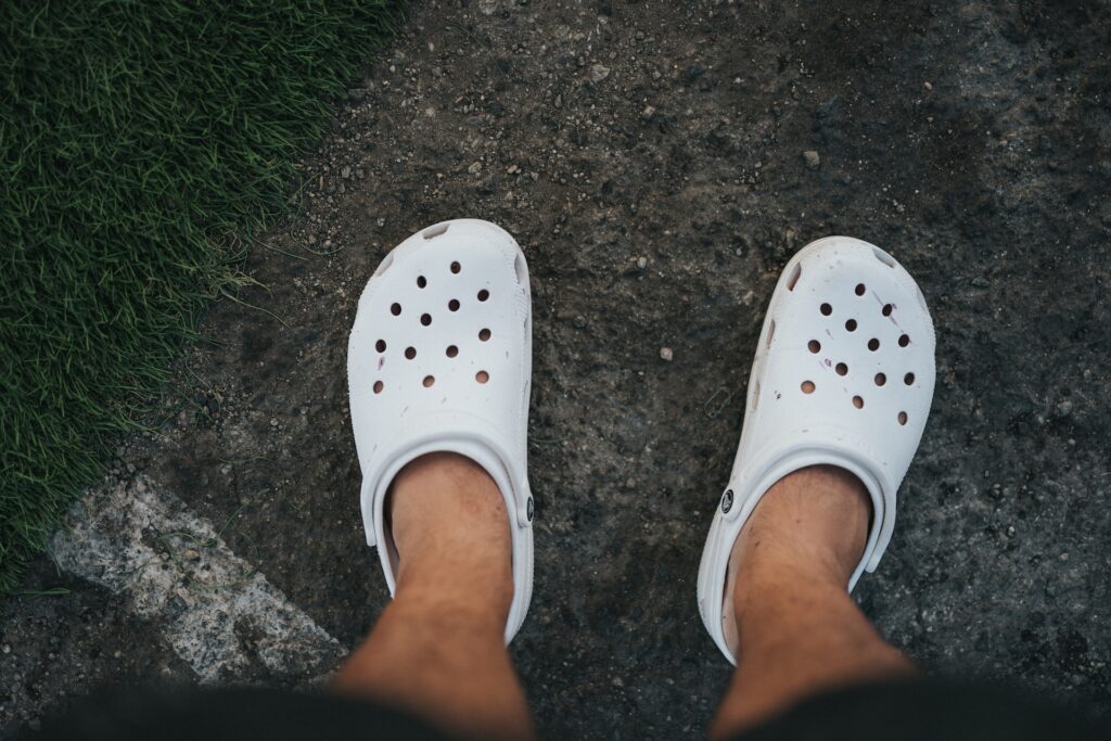 goth crocs