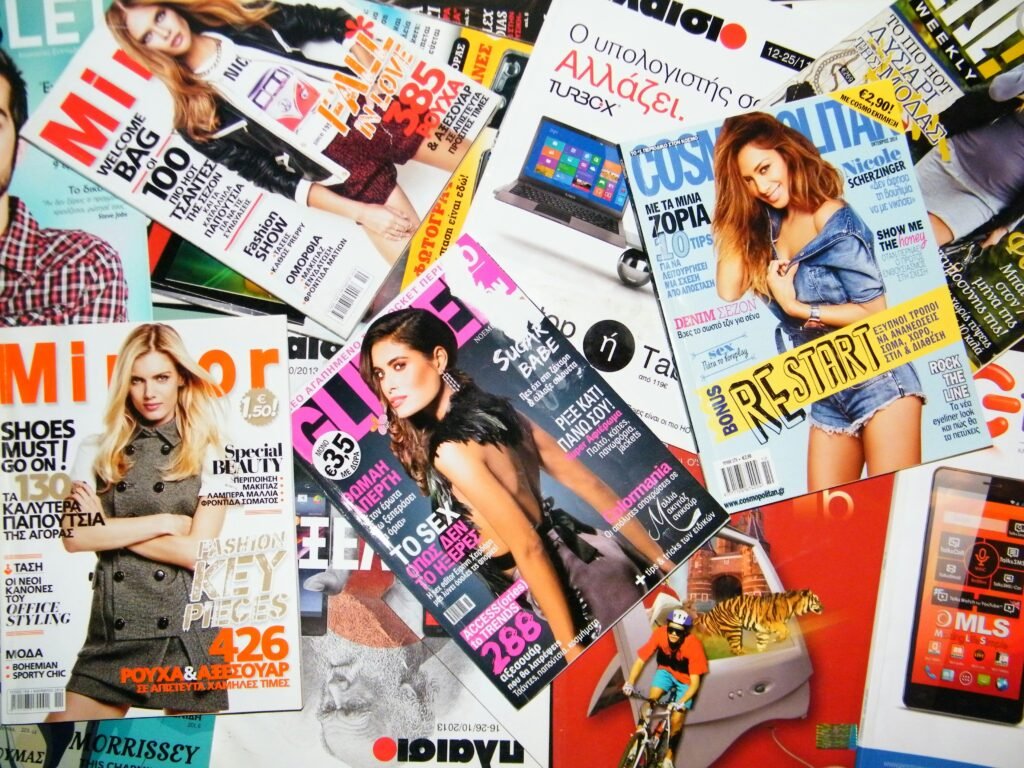 Entertainment magazines